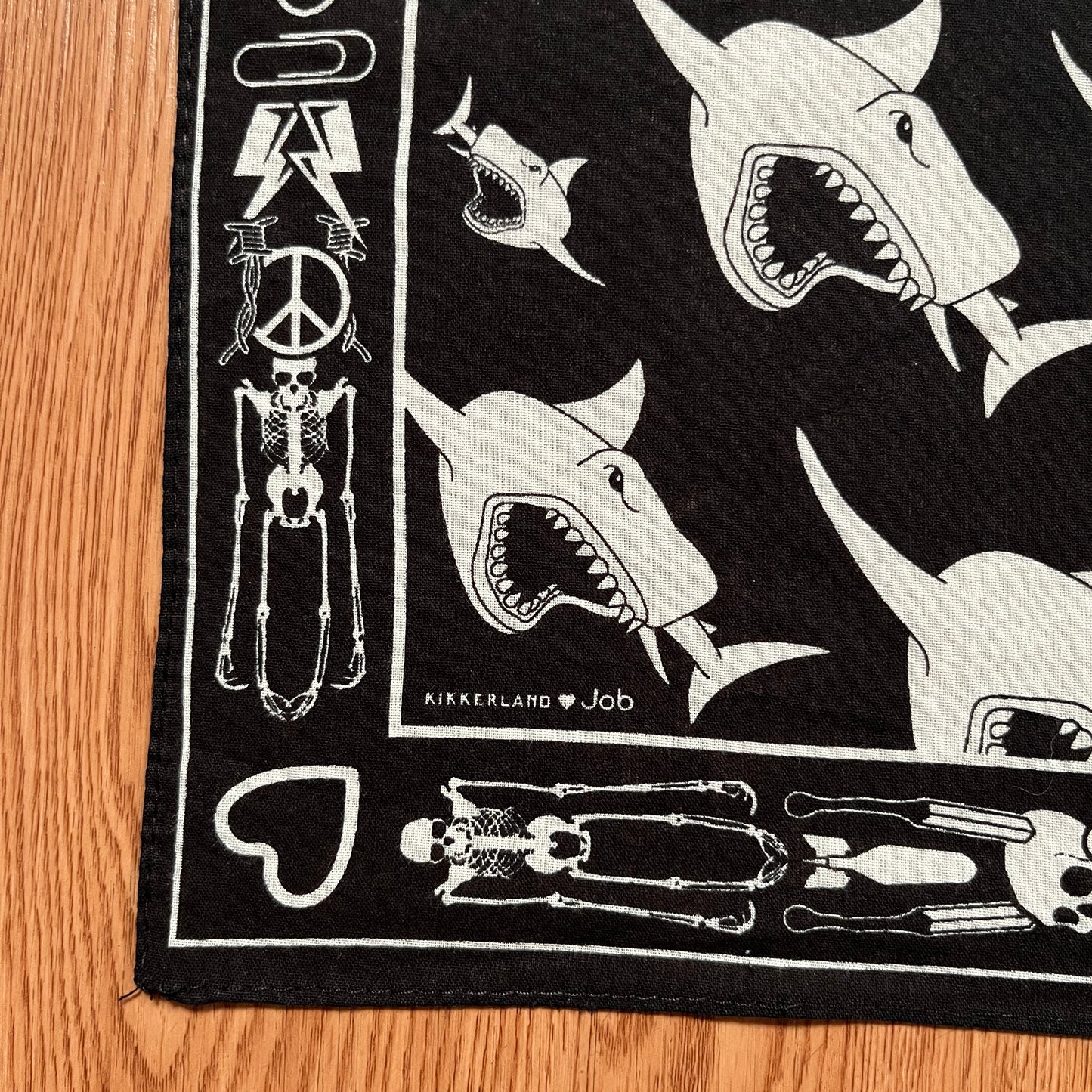 Shark kikkerland bandana Handkerchief