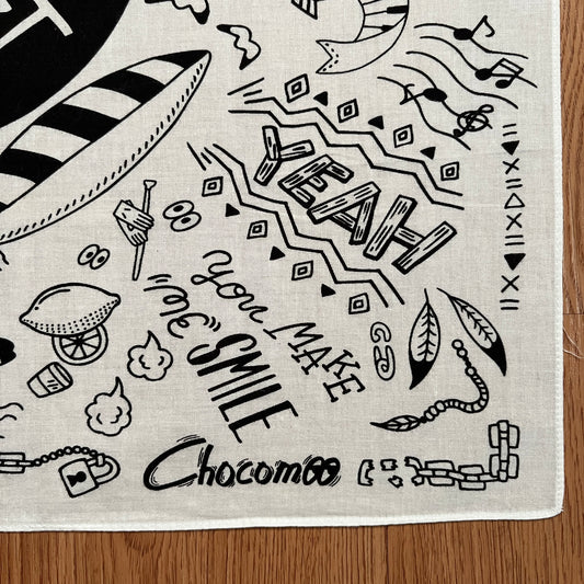 Honest Boy Chocomoo Handkerchief