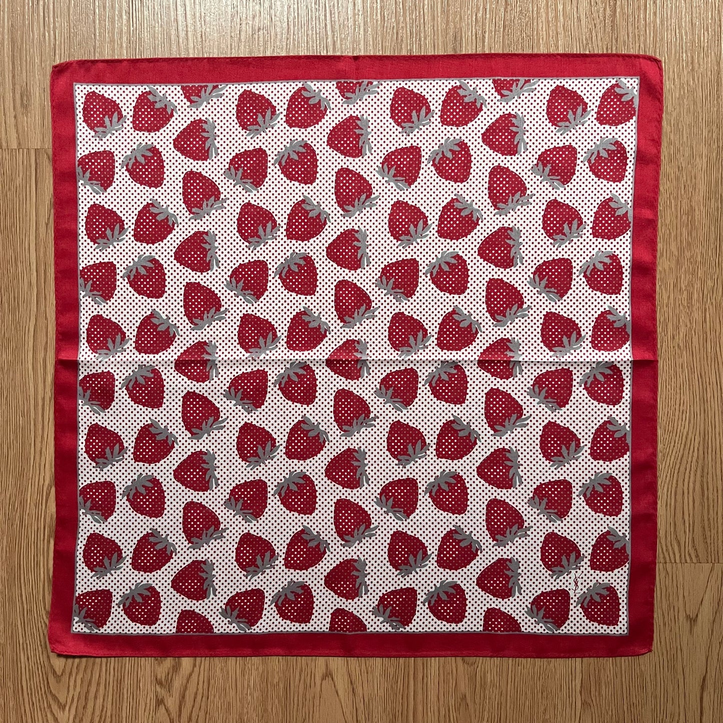 Vintage Yves Saint Laurent Handkerchief