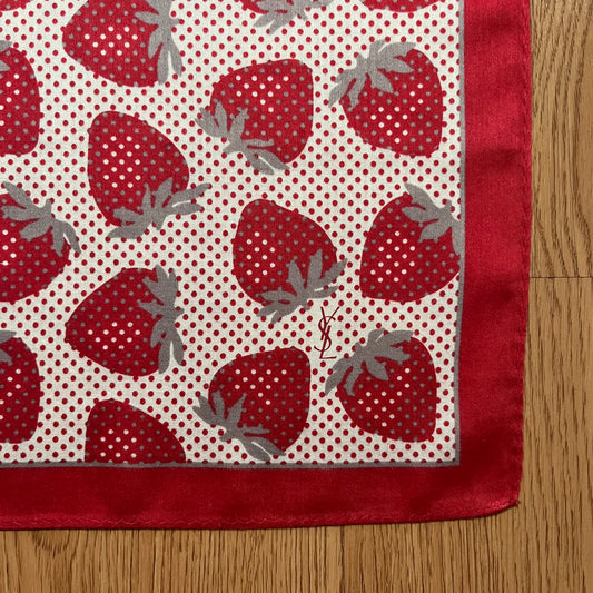 Vintage Yves Saint Laurent Handkerchief