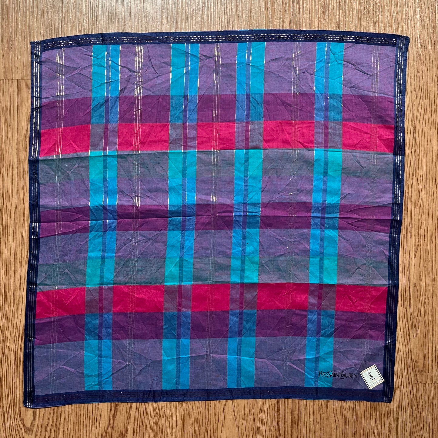 Vintage Yves Saint Laurent Handkerchief