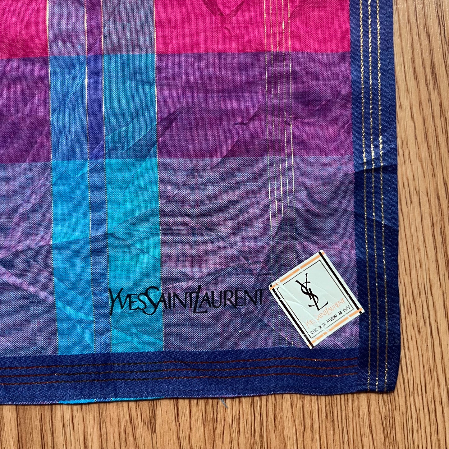 Vintage Yves Saint Laurent Handkerchief