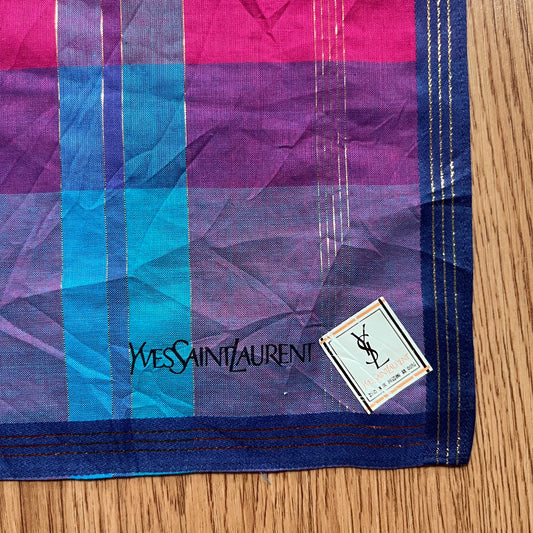 Vintage Yves Saint Laurent Handkerchief