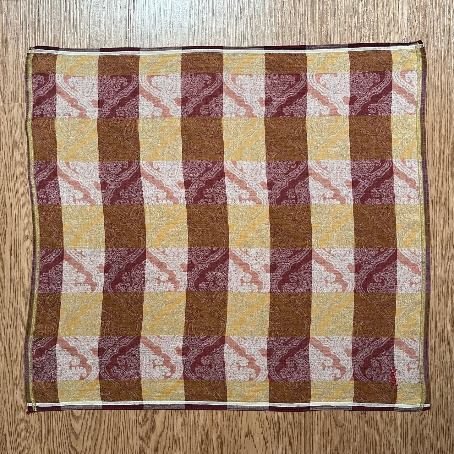 Vintage Yves Saint Laurent Handkerchief