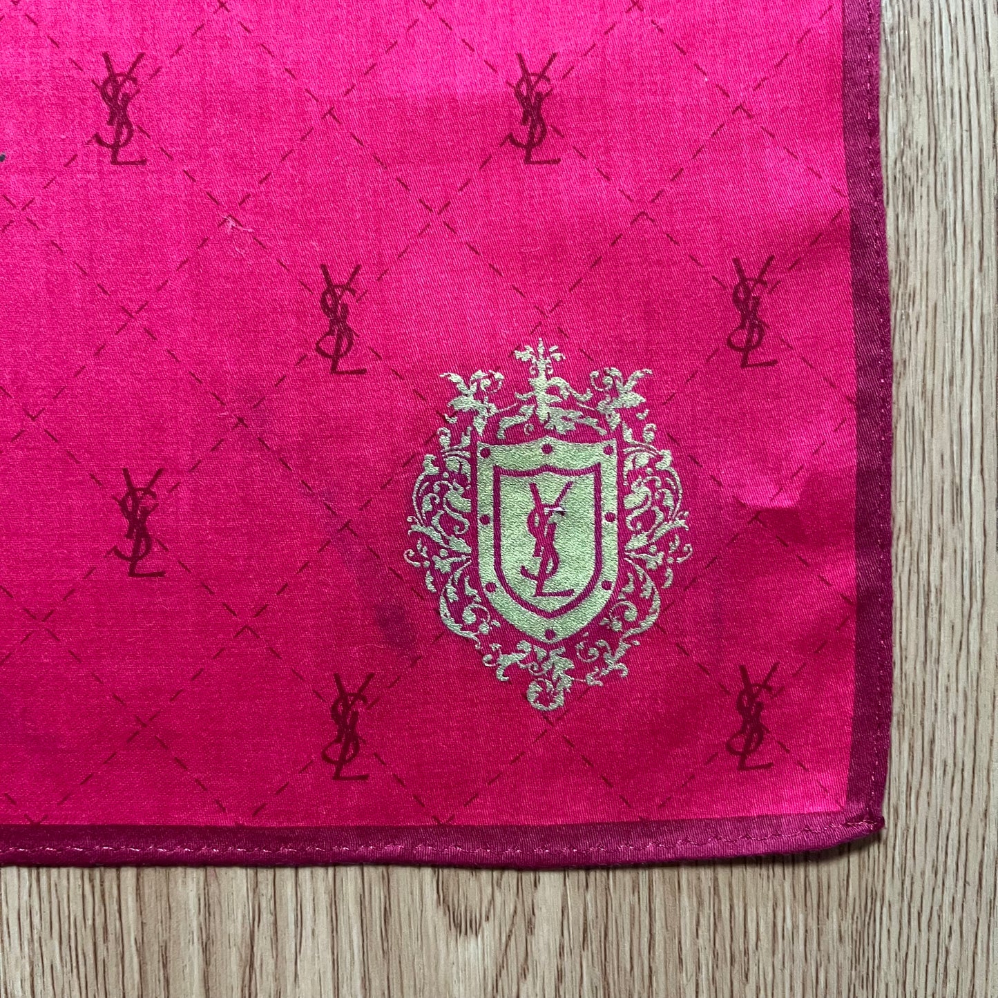 Vintage Yves Saint Laurent Handkerchief