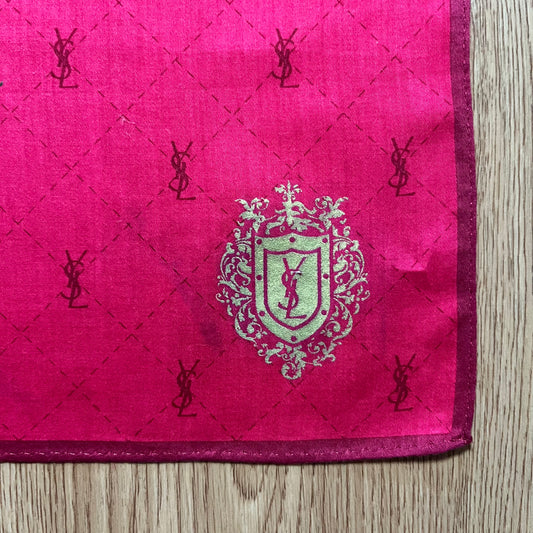 Vintage Yves Saint Laurent Handkerchief