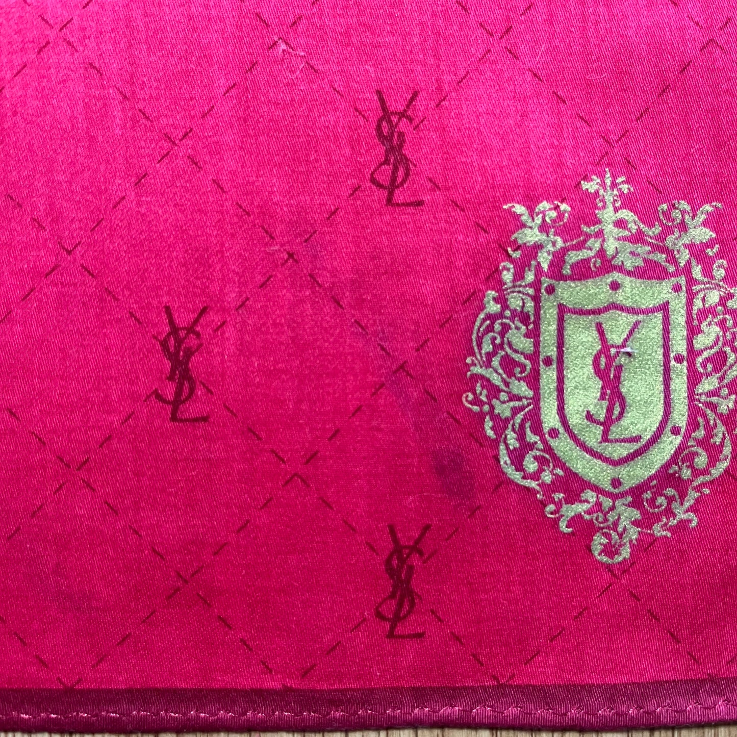Vintage Yves Saint Laurent Handkerchief