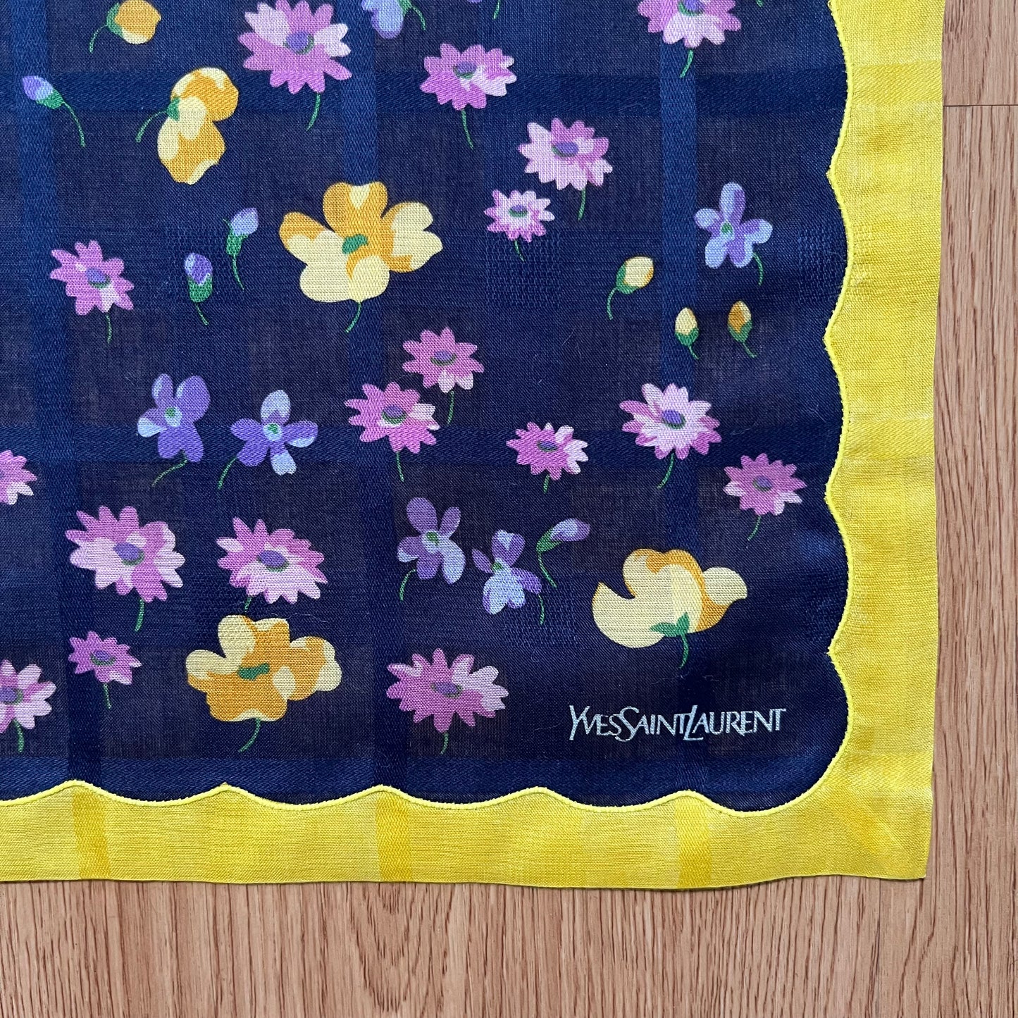 Vintage Yves Saint Laurent Handkerchief