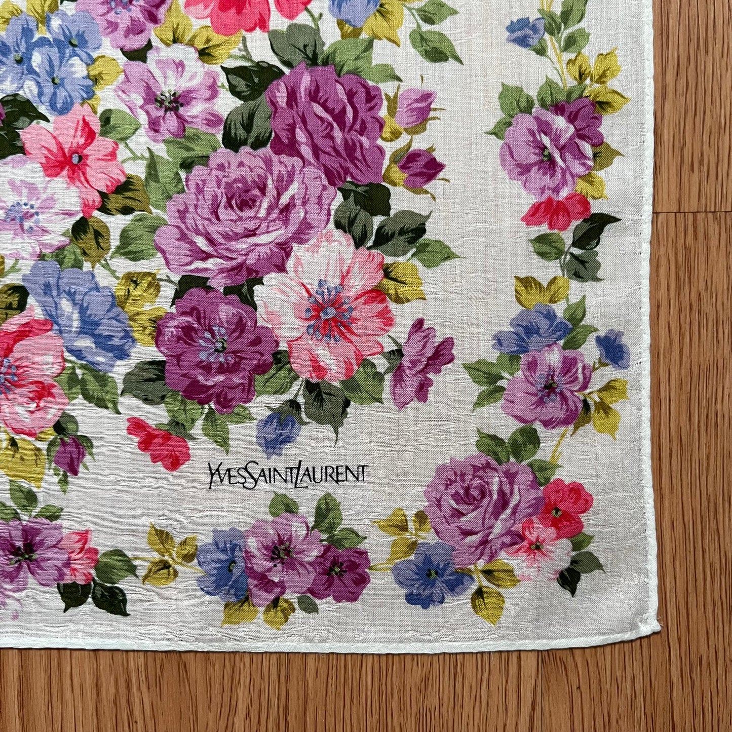 Vintage Yves Saint Laurent Handkerchief