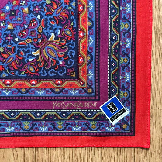 Vintage Yves Saint Laurent Handkerchief