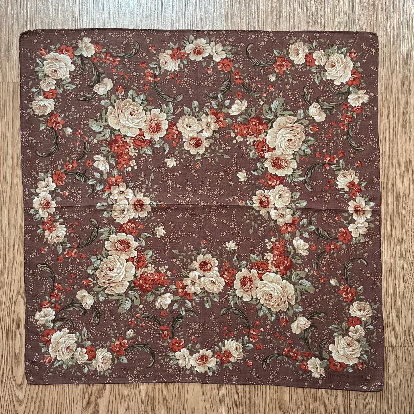 Vintage Yves Saint Laurent Handkerchief