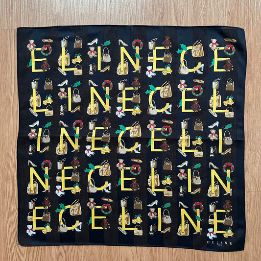 Vintage Celine Handkerchief
