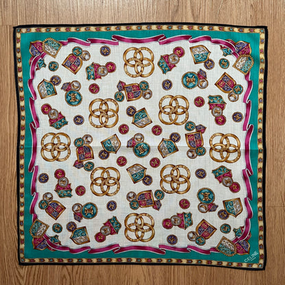 Vintage Celine Paris Handkerchief