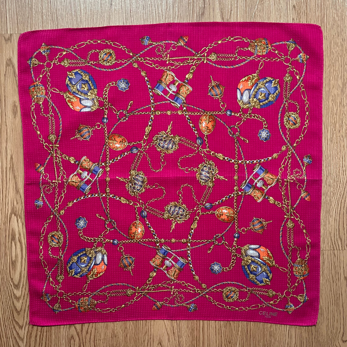 Vintage Celine Paris Handkerchief