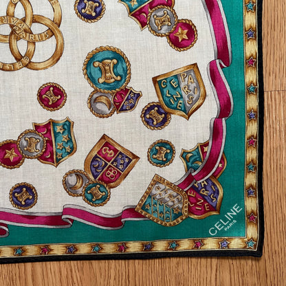 Vintage Celine Paris Handkerchief