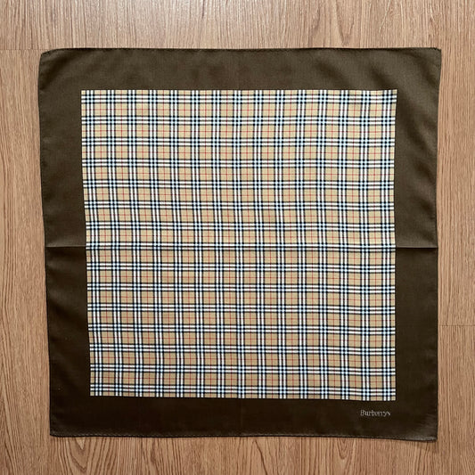 Vintage Burberry Handkerchief