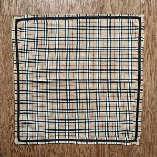 Vintage Burberry Handkerchief