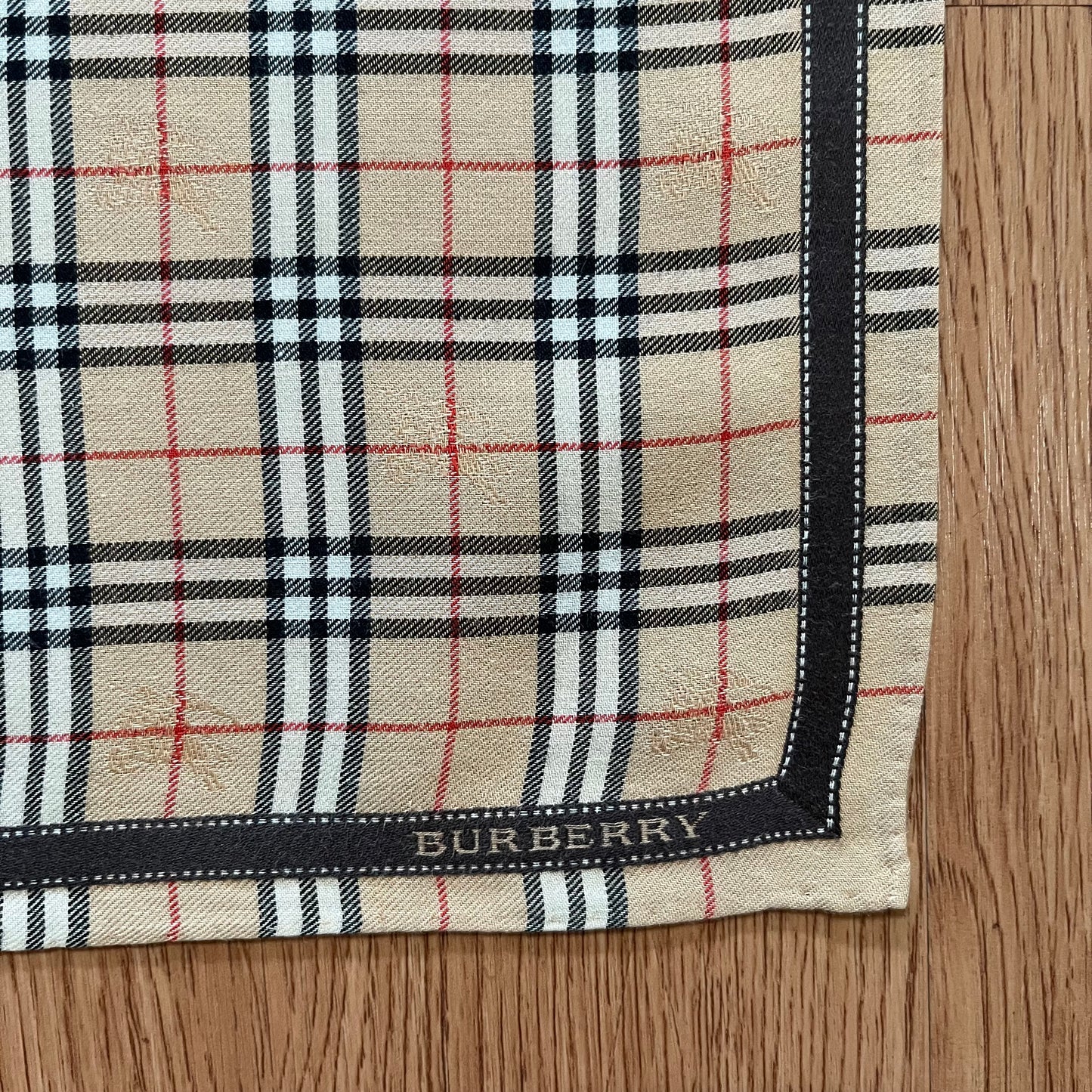 Vintage Burberry Handkerchief