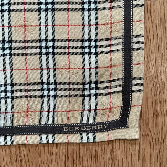 Vintage Burberry Handkerchief