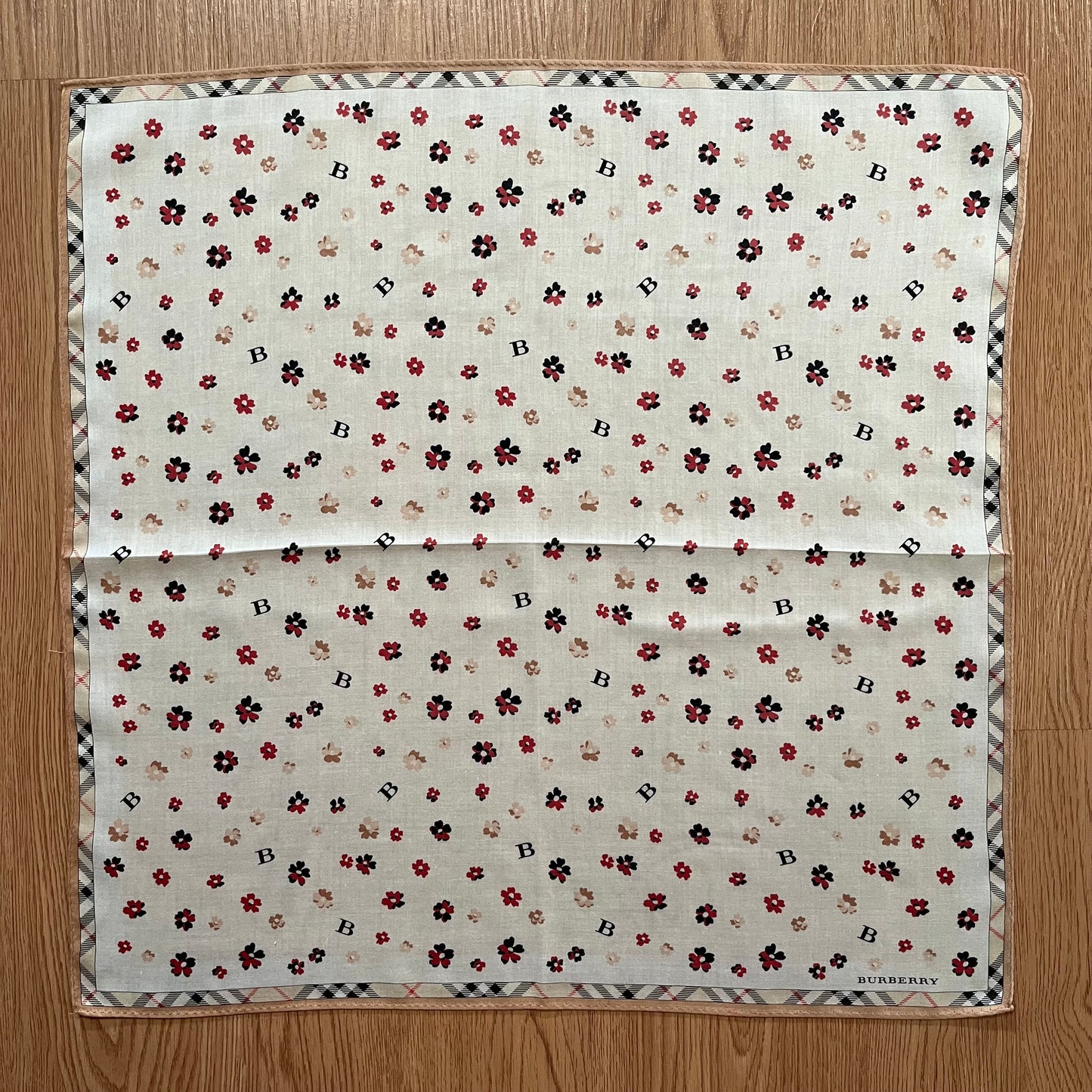 Vintage Burberry Handkerchief