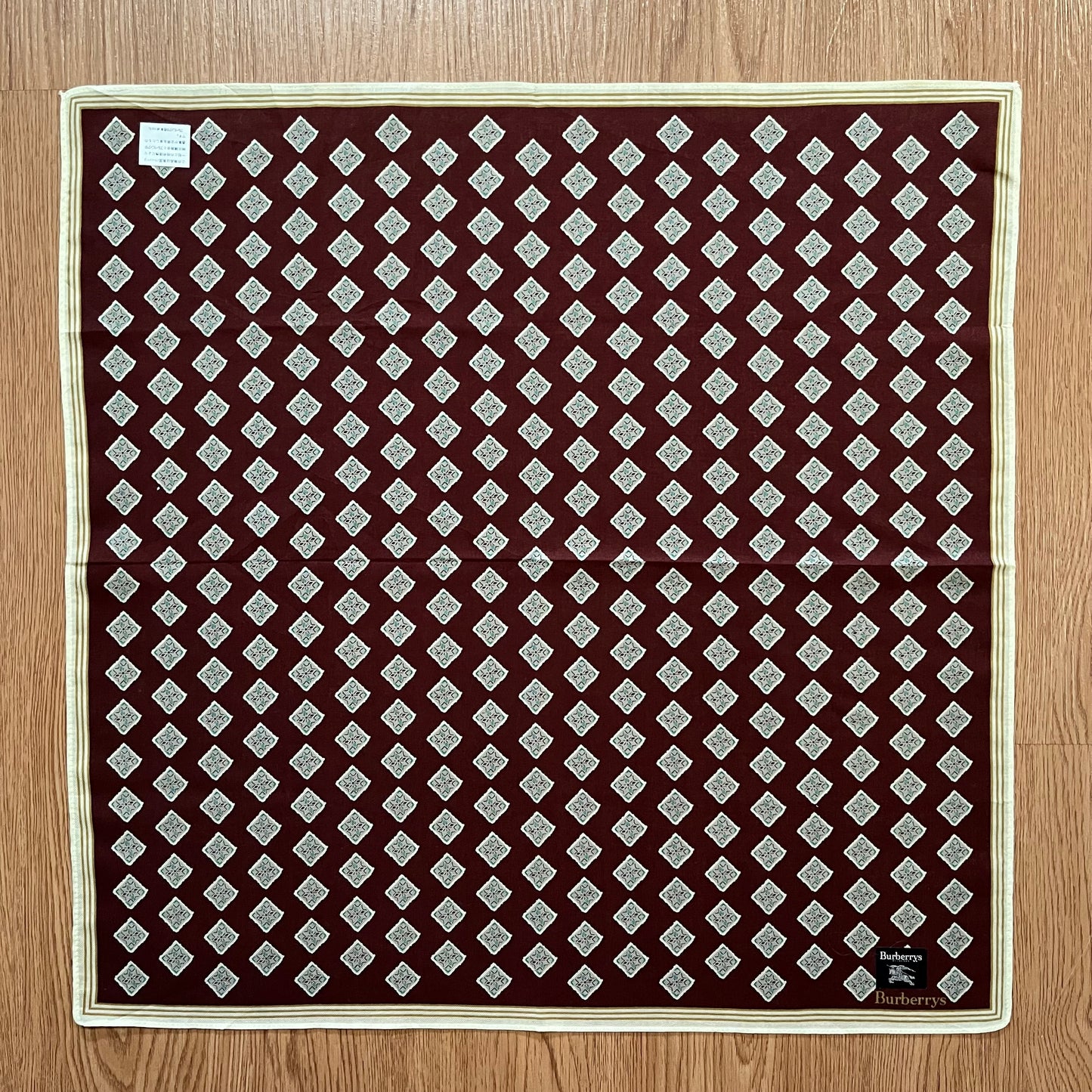 Vintage Burberry Handkerchief