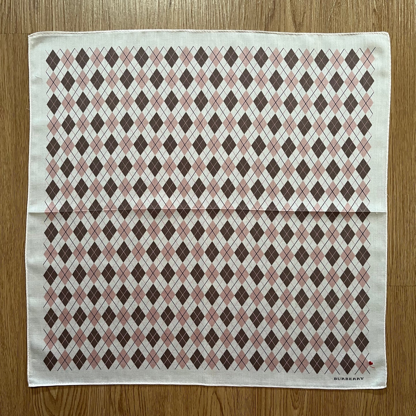Vintage Burberry Handkerchief