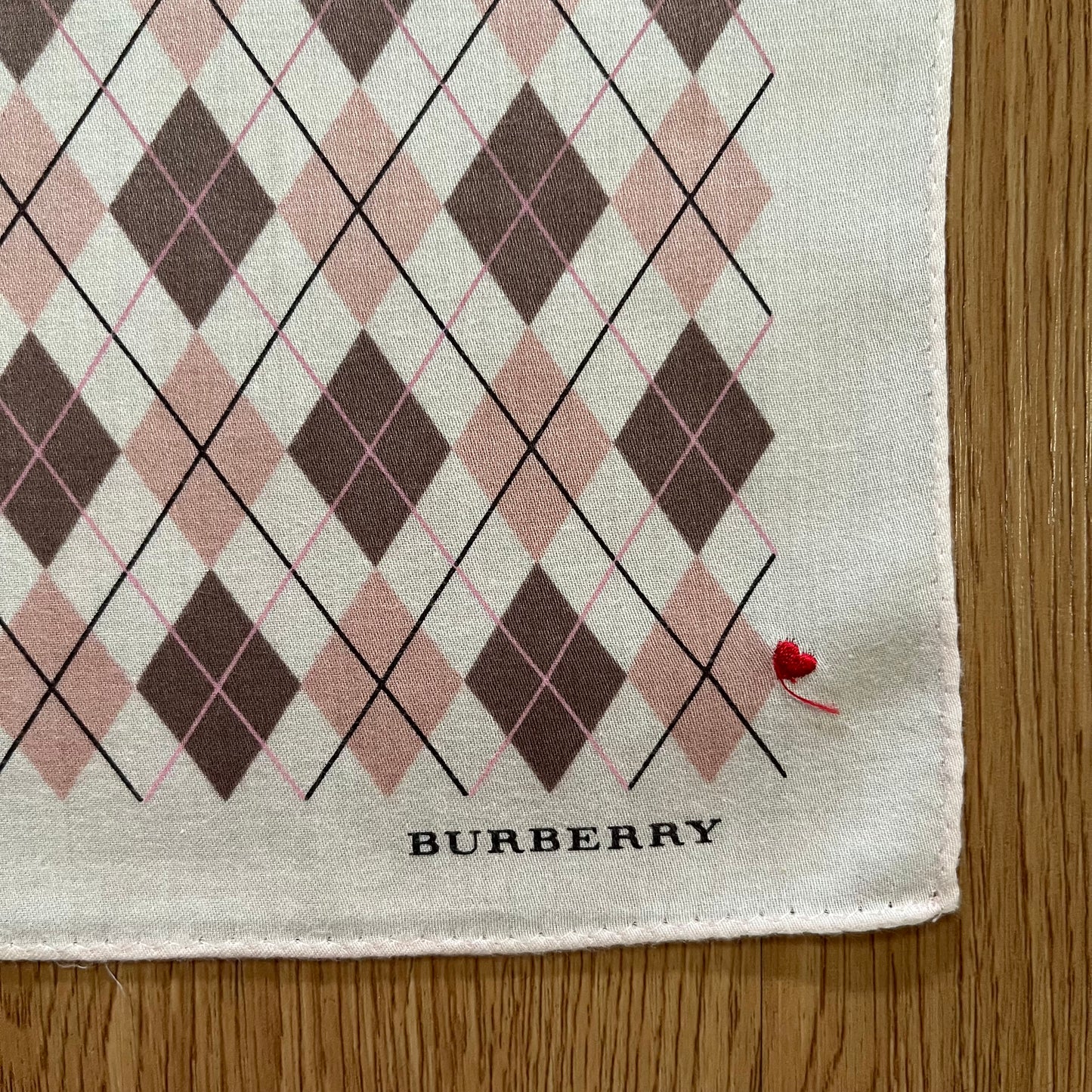 Vintage Burberry Handkerchief
