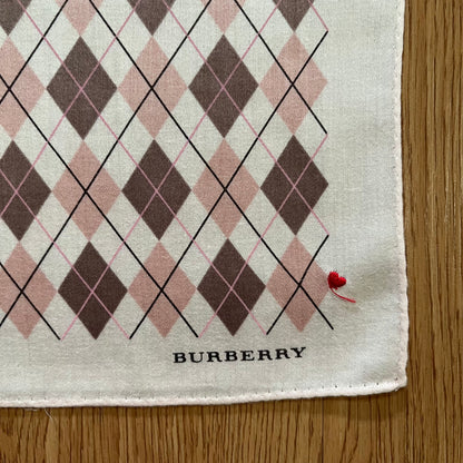 Vintage Burberry Handkerchief