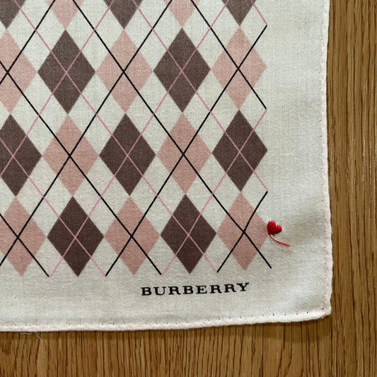 Vintage Burberry Handkerchief