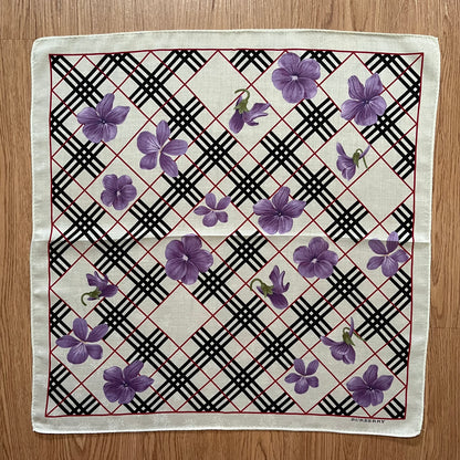Vintage Burberry Handkerchief