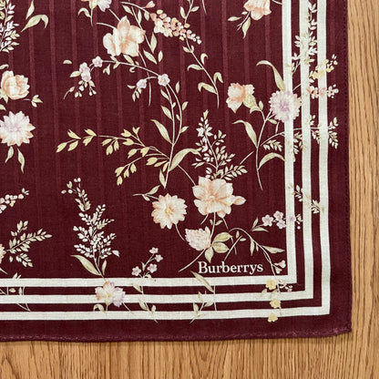 Vintage Burberry Handkerchief