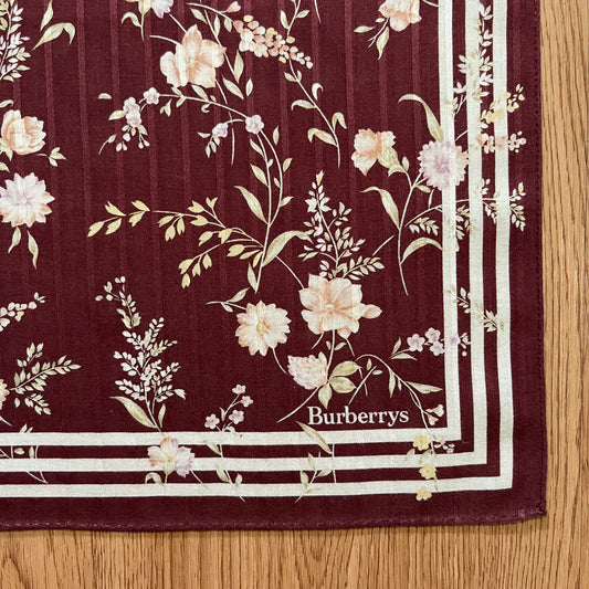 Vintage Burberry Handkerchief