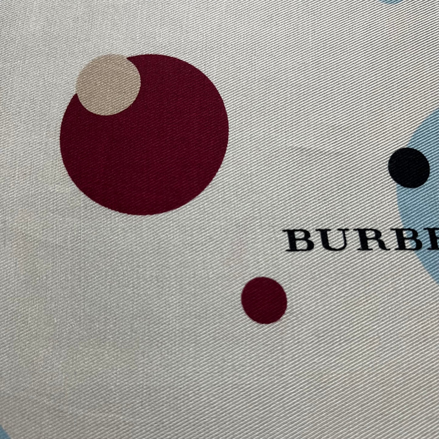 Vintage Burberry Silk Handkerchief