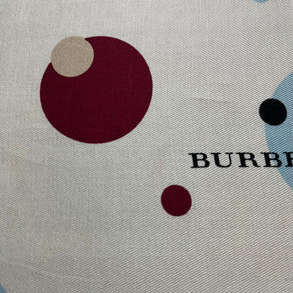 Vintage Burberry Silk Handkerchief