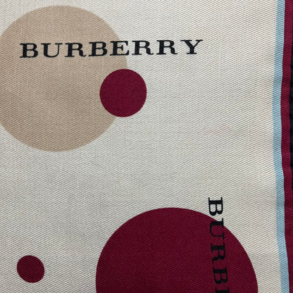 Vintage Burberry Silk Handkerchief