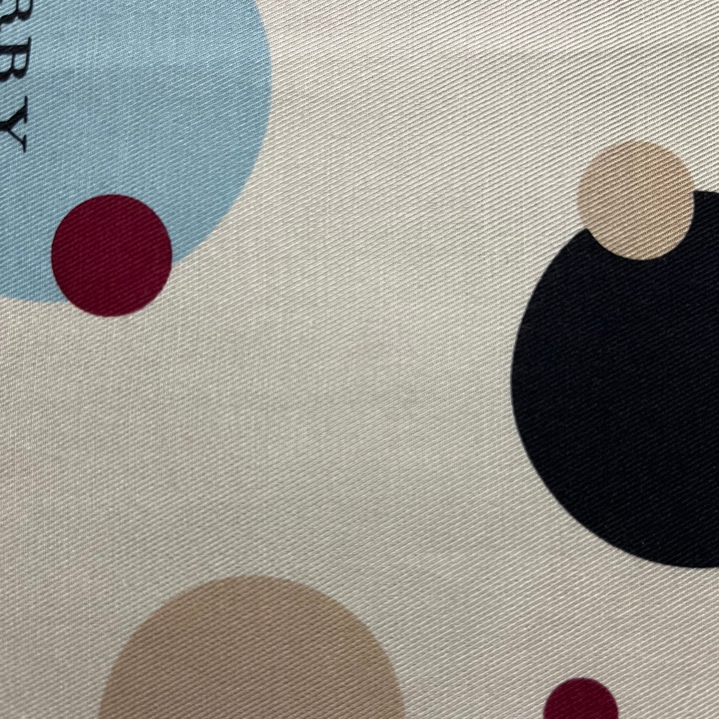 Vintage Burberry Silk Handkerchief