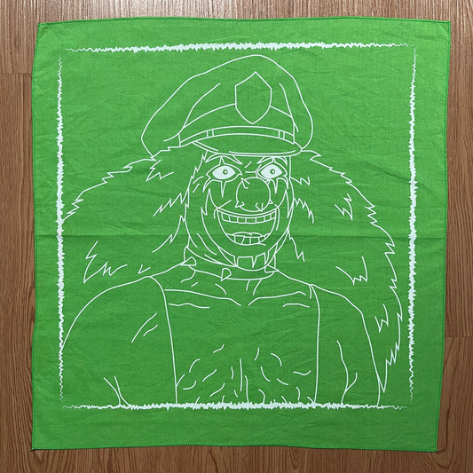 Metalocalypse Dr Rockzo Metal Clown Handkerchief