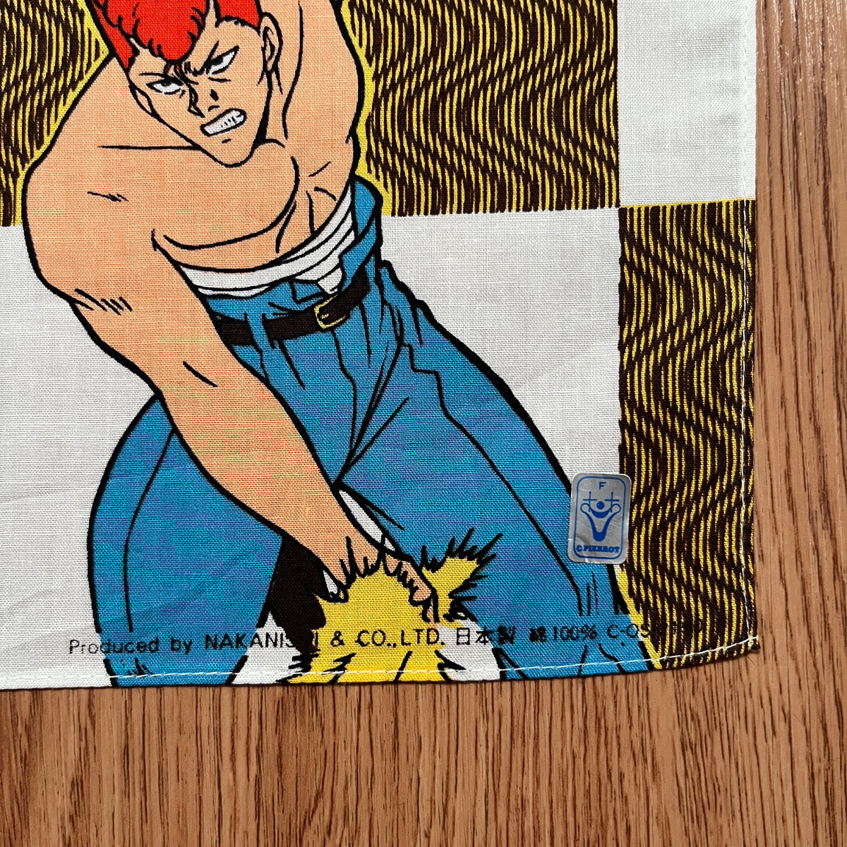 Vintage90s YuYu hakusho / Anime Handkerchief