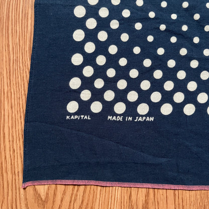 Kapital Fastcolor Selvedge Bandana Handkerchief