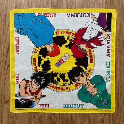 Vintage90s YuYu hakusho / Anime Handkerchief