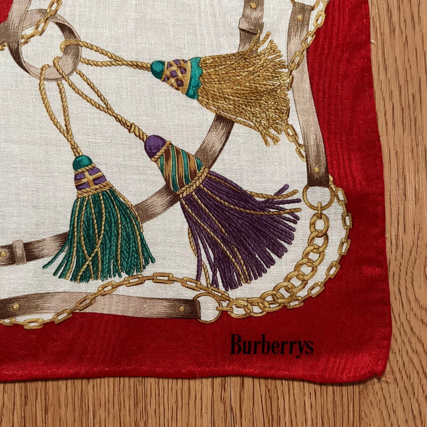 Vintage Burberry Handkerchief