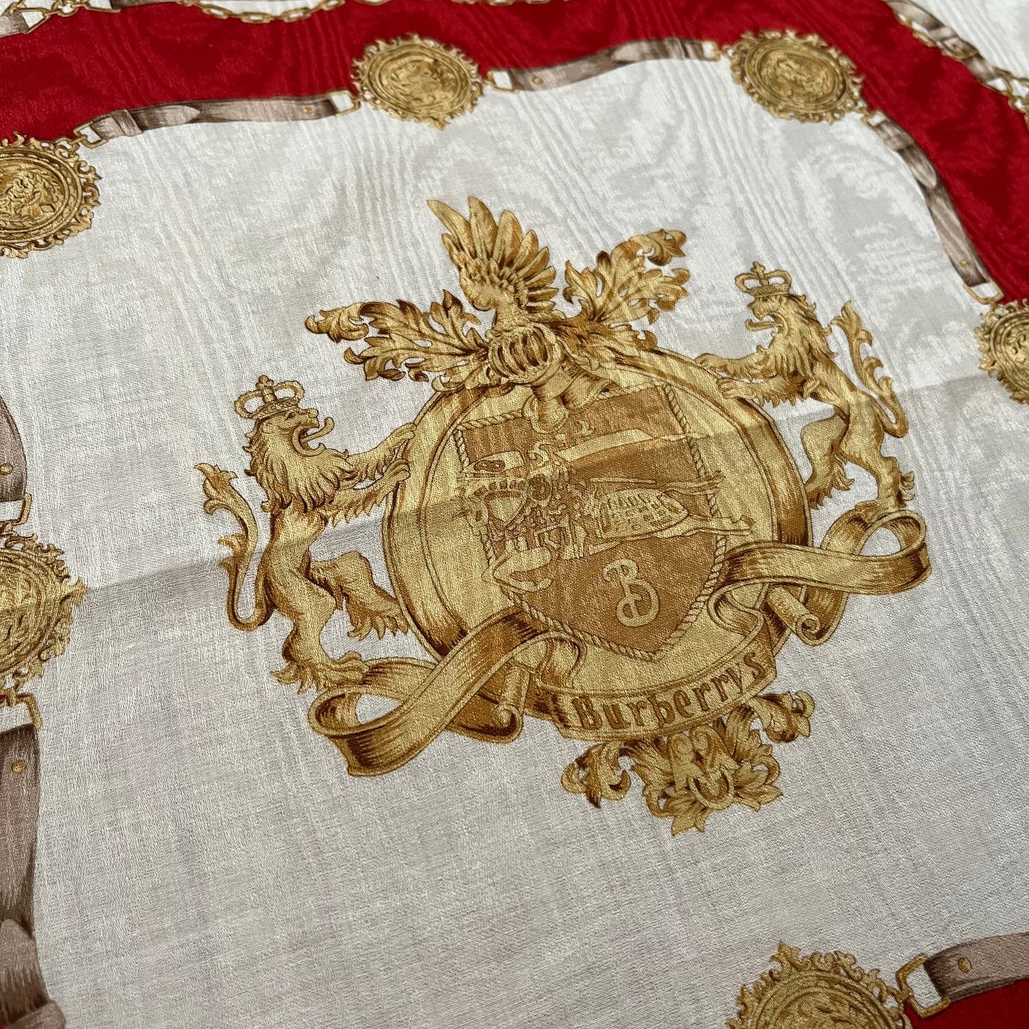 Vintage Burberry Handkerchief