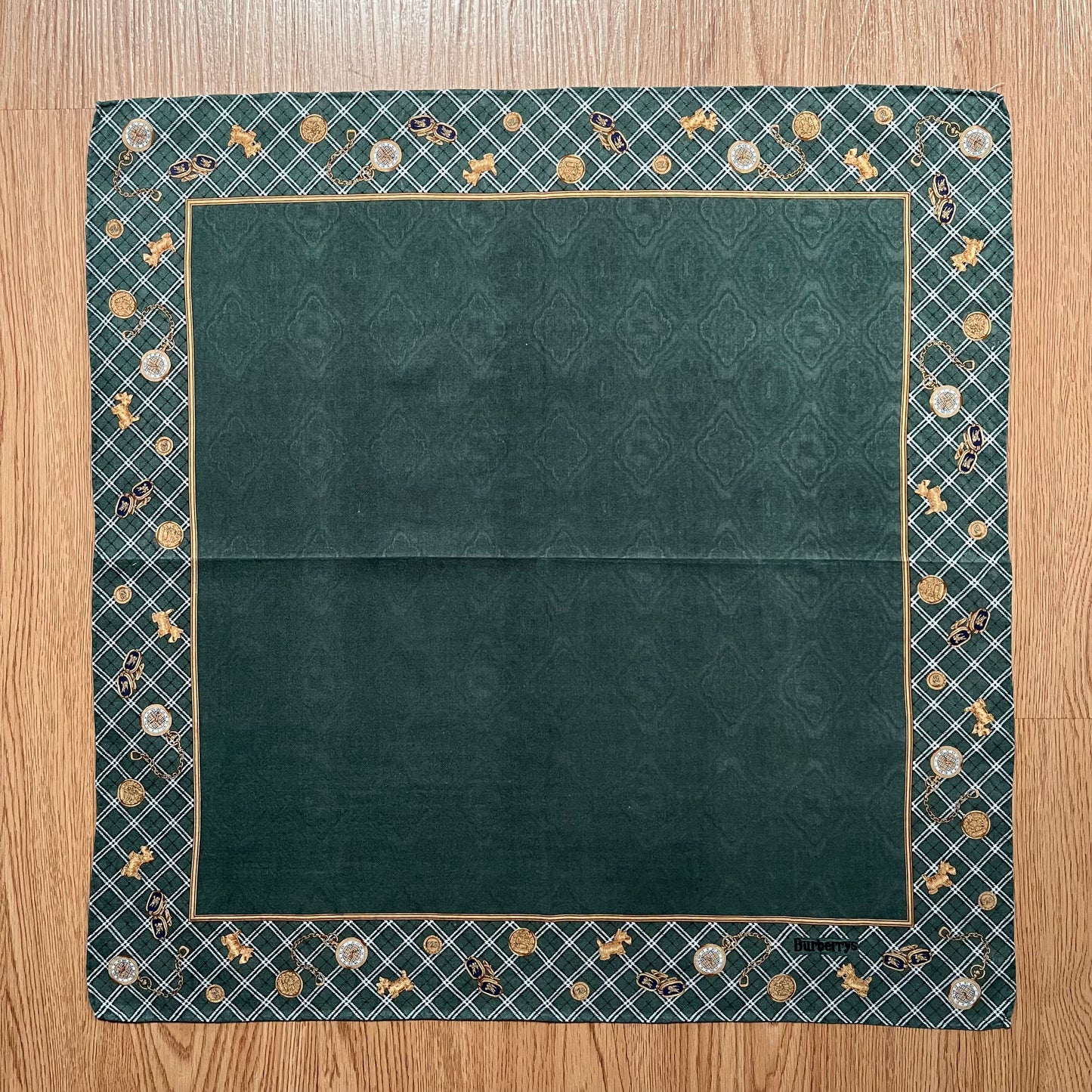 Vintage Burberry Handkerchief