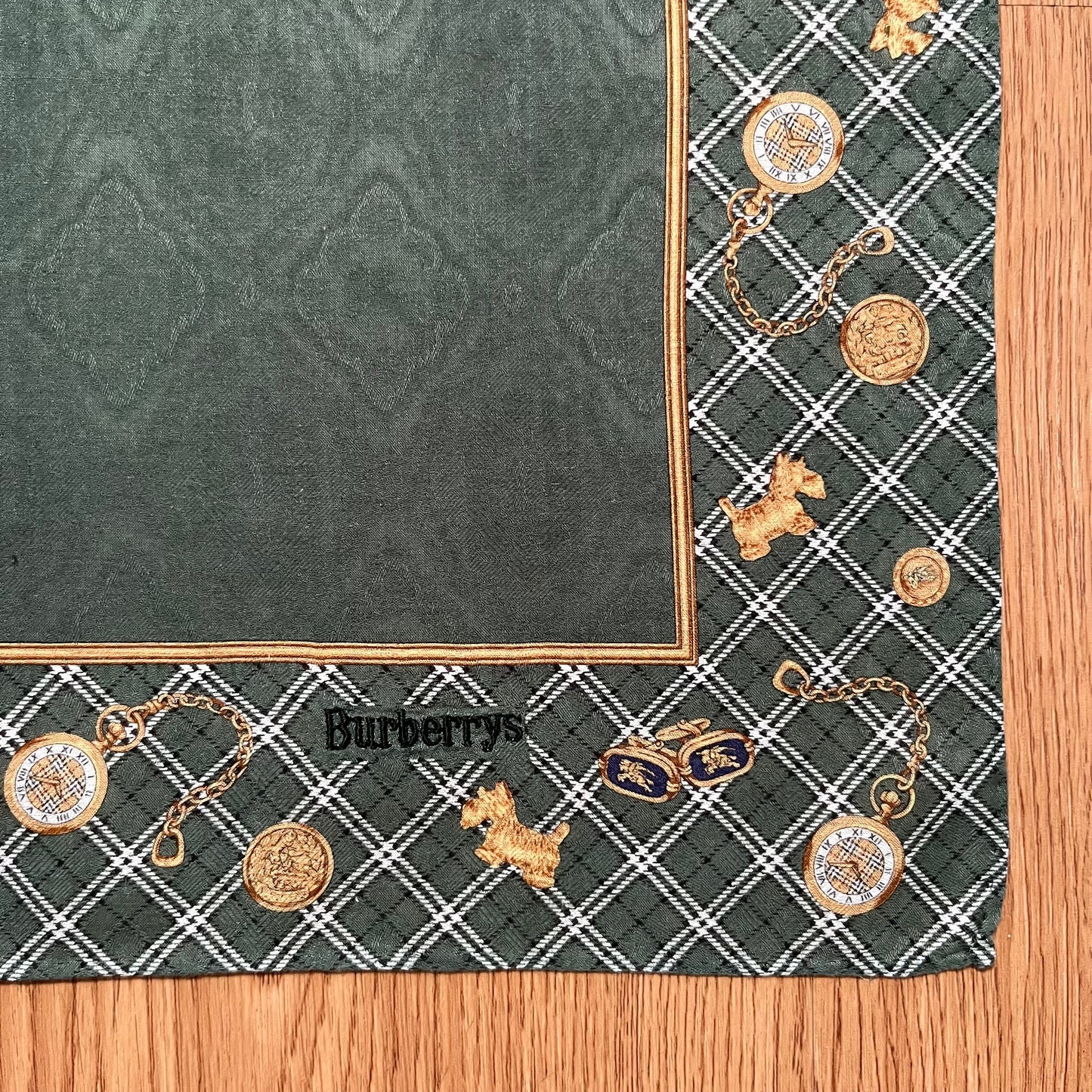 Vintage Burberry Handkerchief
