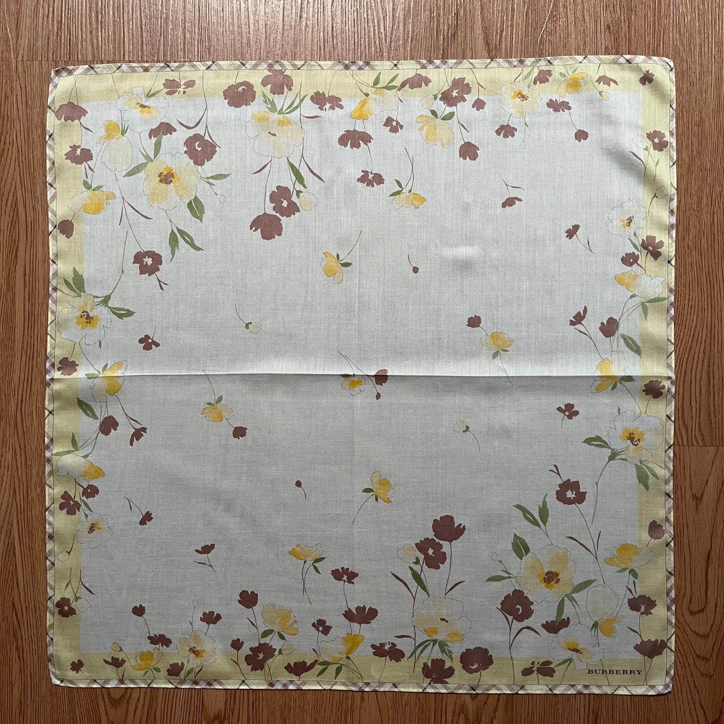 Vintage Burberry Handkerchief