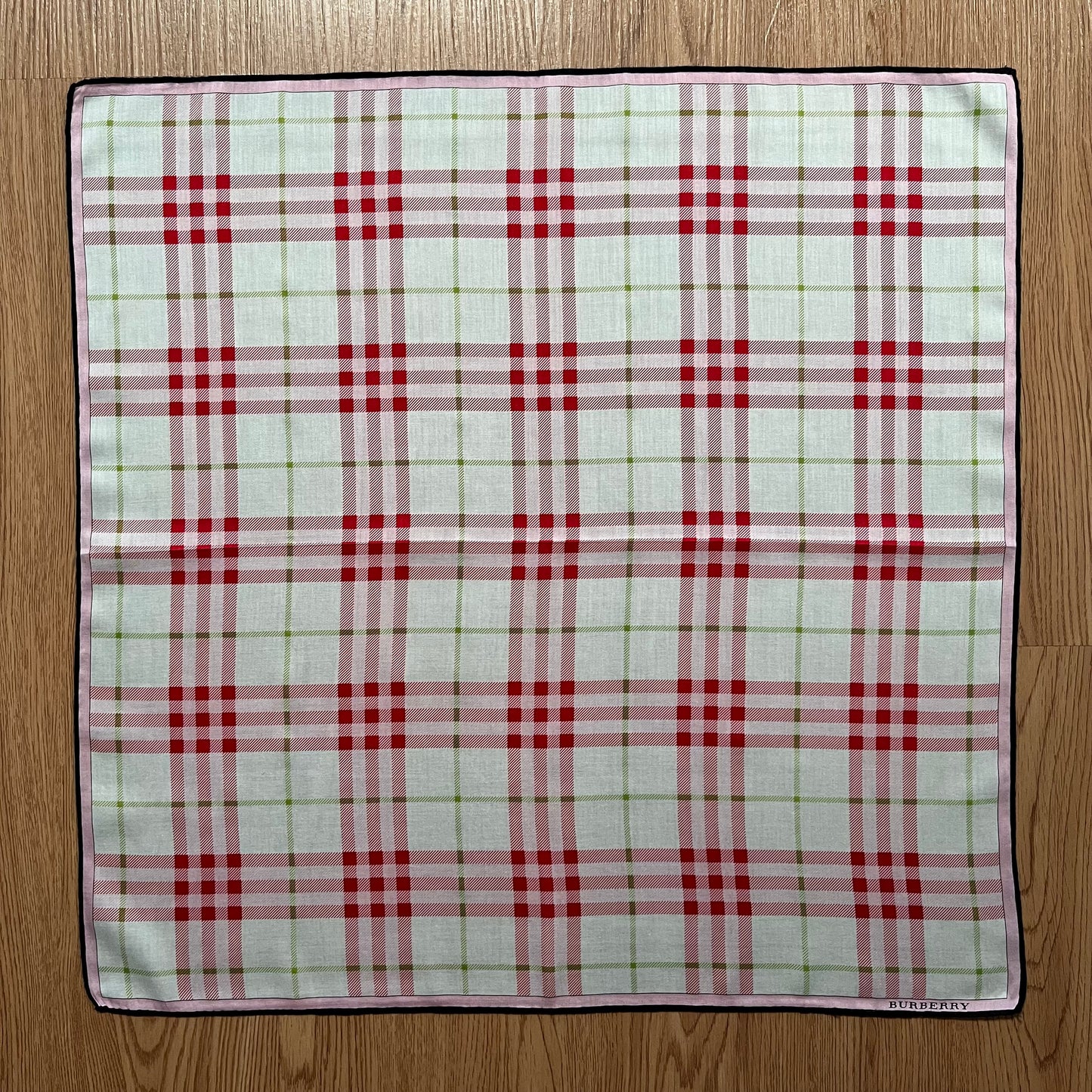 Vintage Burberry Handkerchief