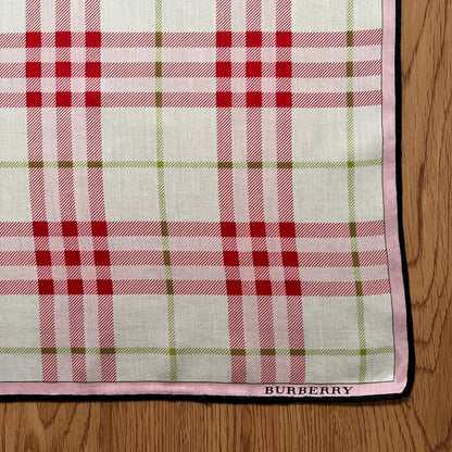 Vintage Burberry Handkerchief