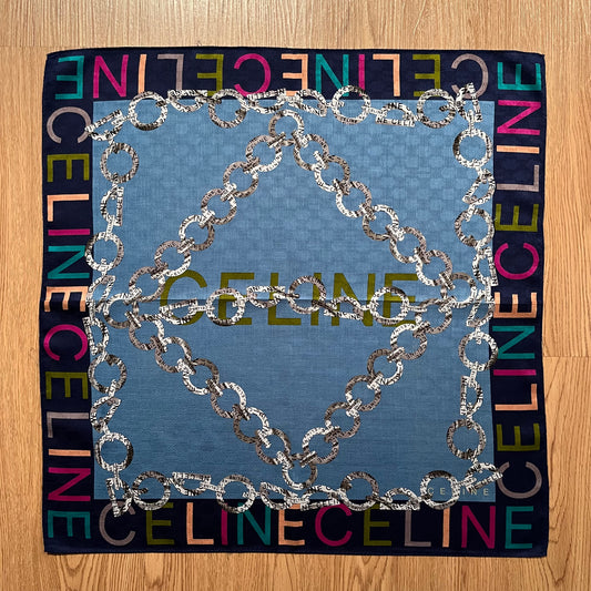Vintage Celine Paris Handkerchief