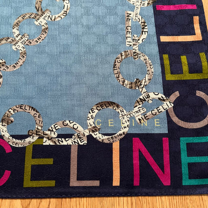Vintage Celine Paris Handkerchief