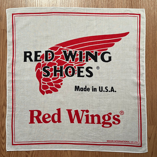 Red Wing Shoes Bandana Made in USA Handkerchief